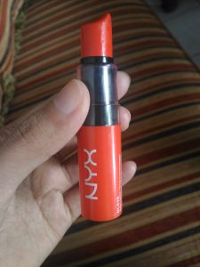 Review NYX Butter Lipstik Warna Orange