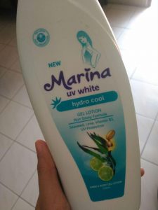 Review Marina UV White Hydro Cool Gel Lotion